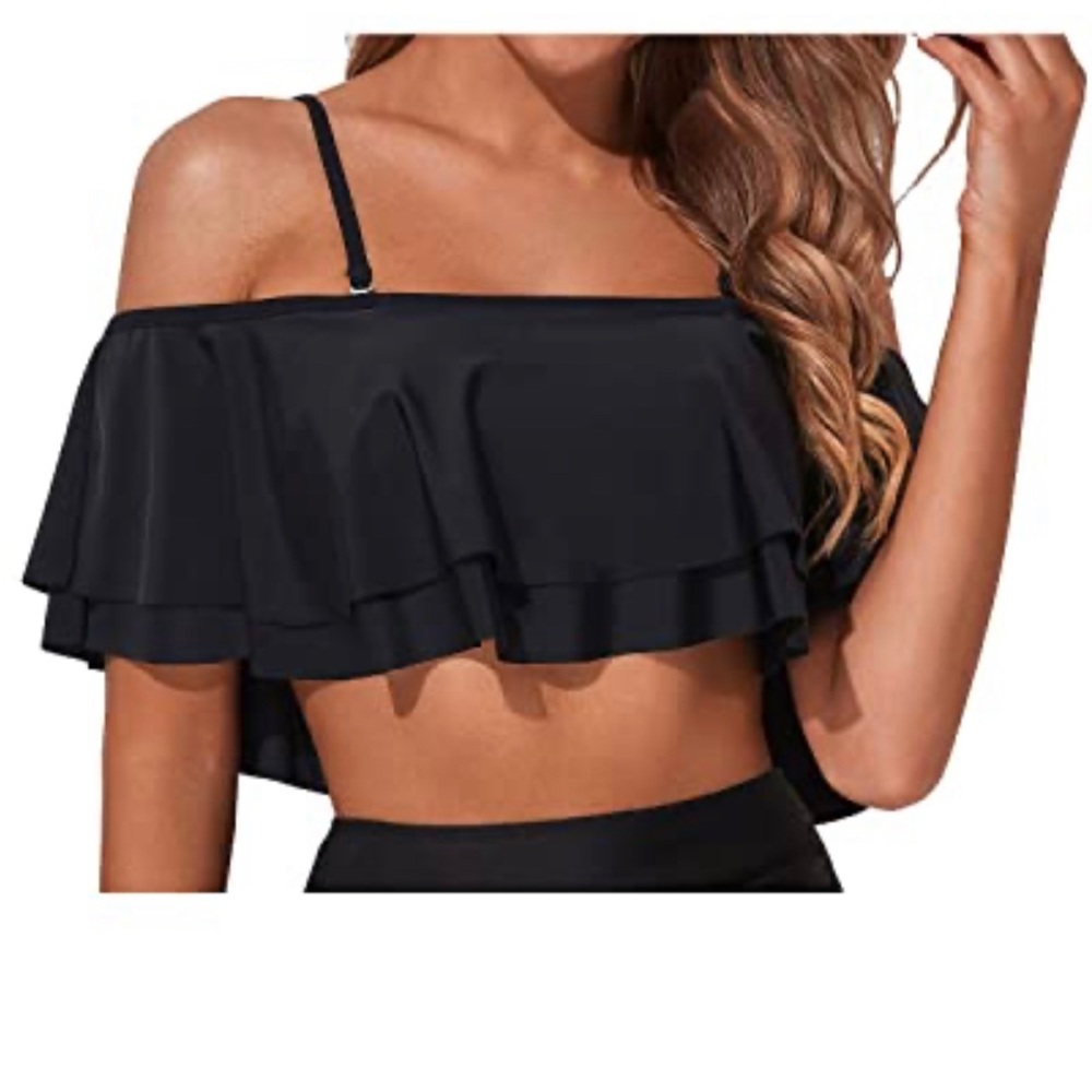 Black Swim top